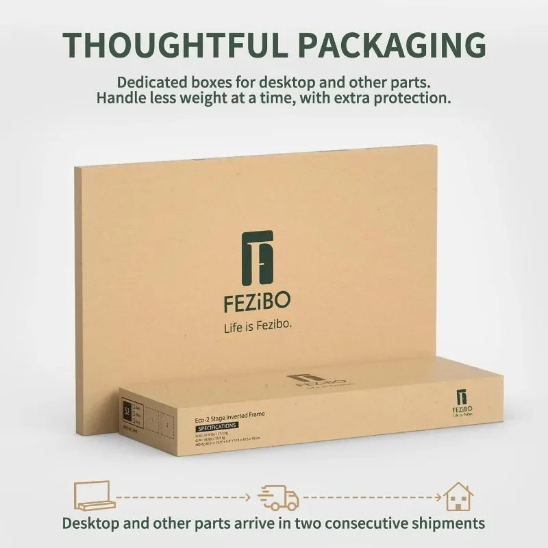 L-Shaped Electric Standing Desk with Drawers, 3-Motor Lift System