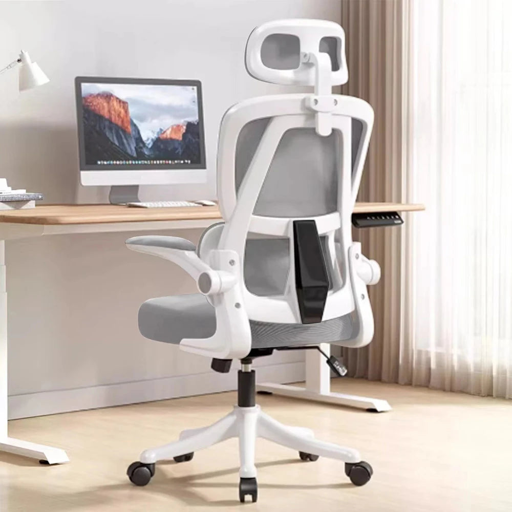 Adjustable Home Desk Chair – Breathable Mesh Comfort with Lumbar Support