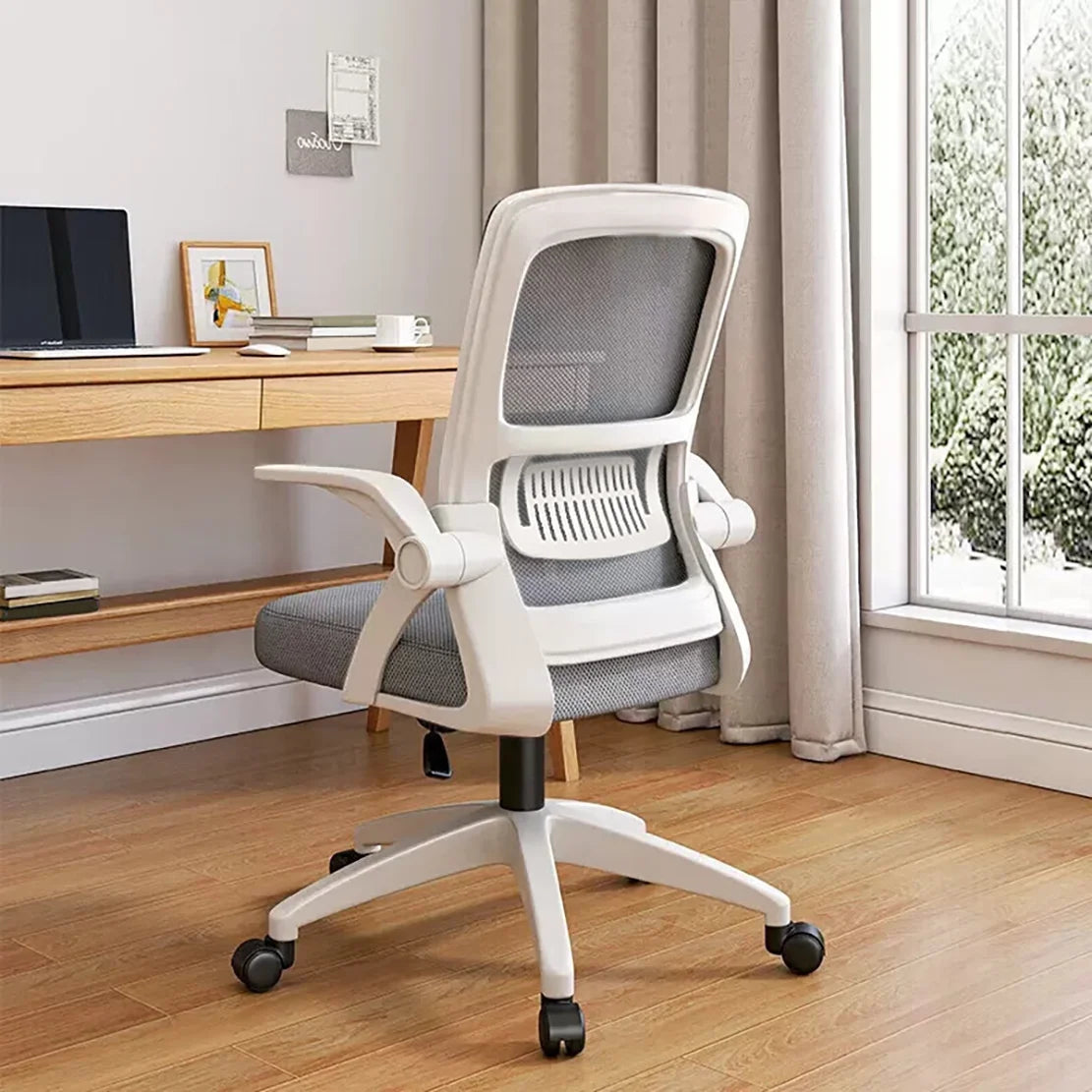 Ergonomic Mesh Office Chair – Adjustable Home Desk Chair with Breathable Back Support