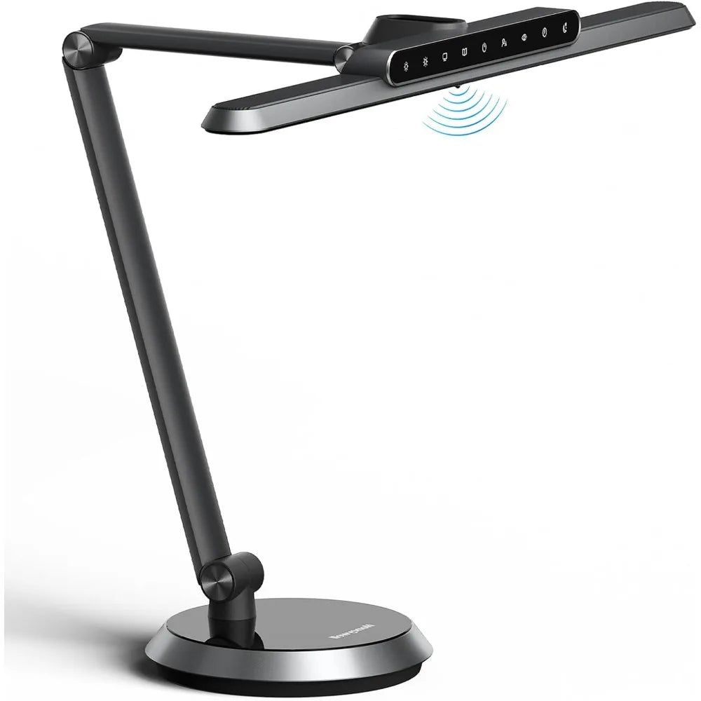 Adjustable Brightness LED Desk Lamp with Timer & Rotating Arm – 1000LM Dimmable Light for Home Office