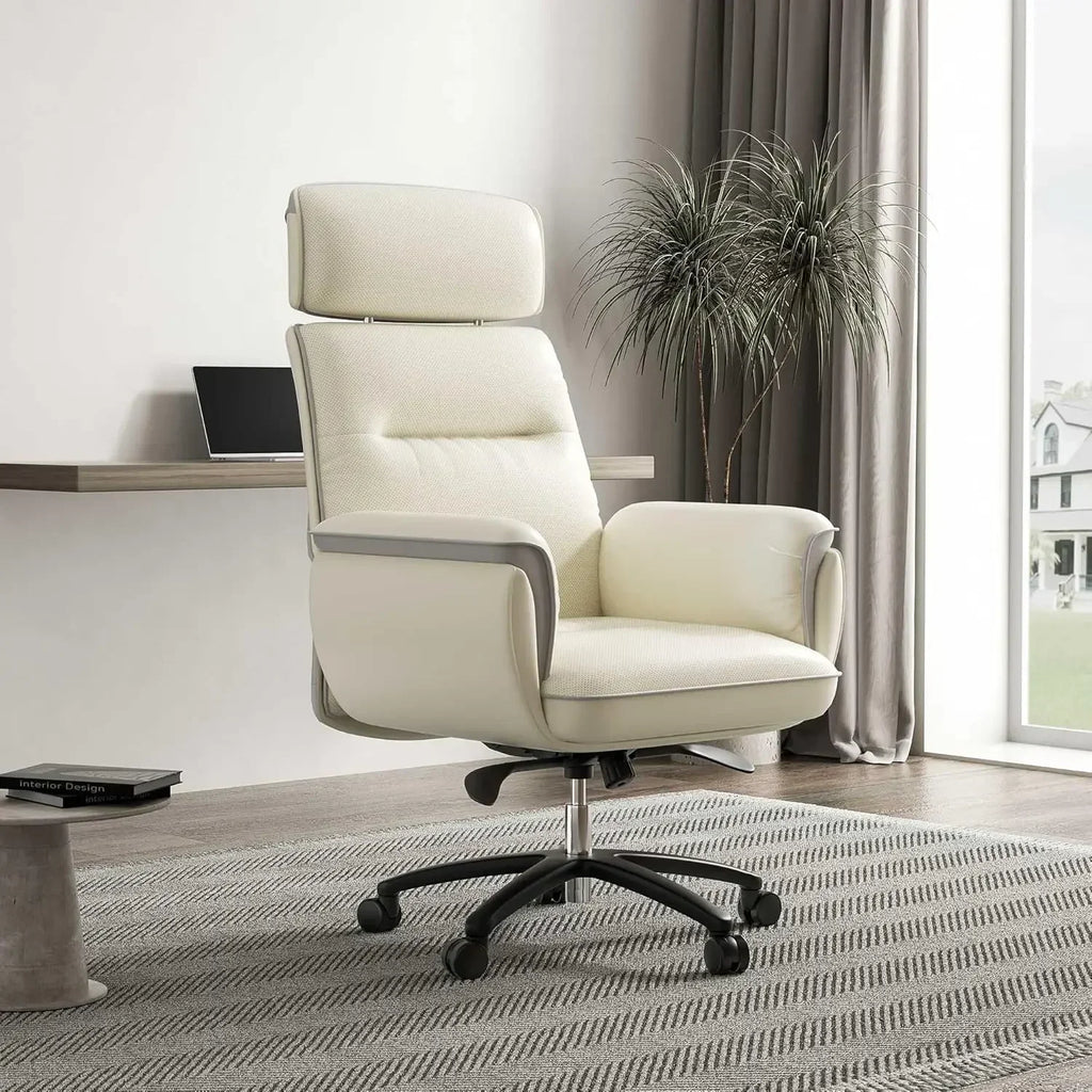 Microfiber Leather Office Chair – Modern Comfort and Executive Style