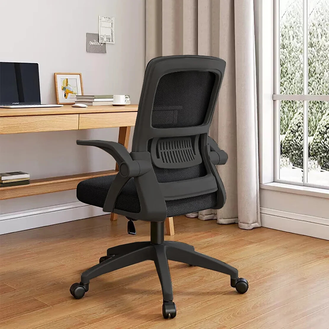Ergonomic Mesh Office Chair – Adjustable Home Desk Chair with Breathable Back Support
