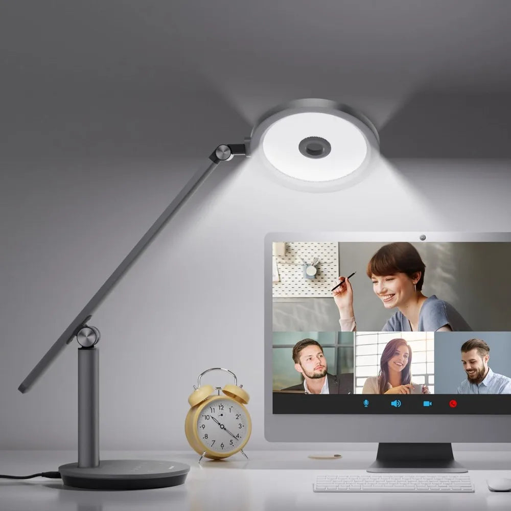 Desk Lamp for Home Office | Adjustable LED Light with Timer and Dimming Control