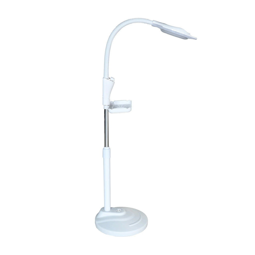 16X Magnifying LED Floor Lamp with Adjustable Height & Brightness – Ideal for Tattoo, Salon, and Home Use