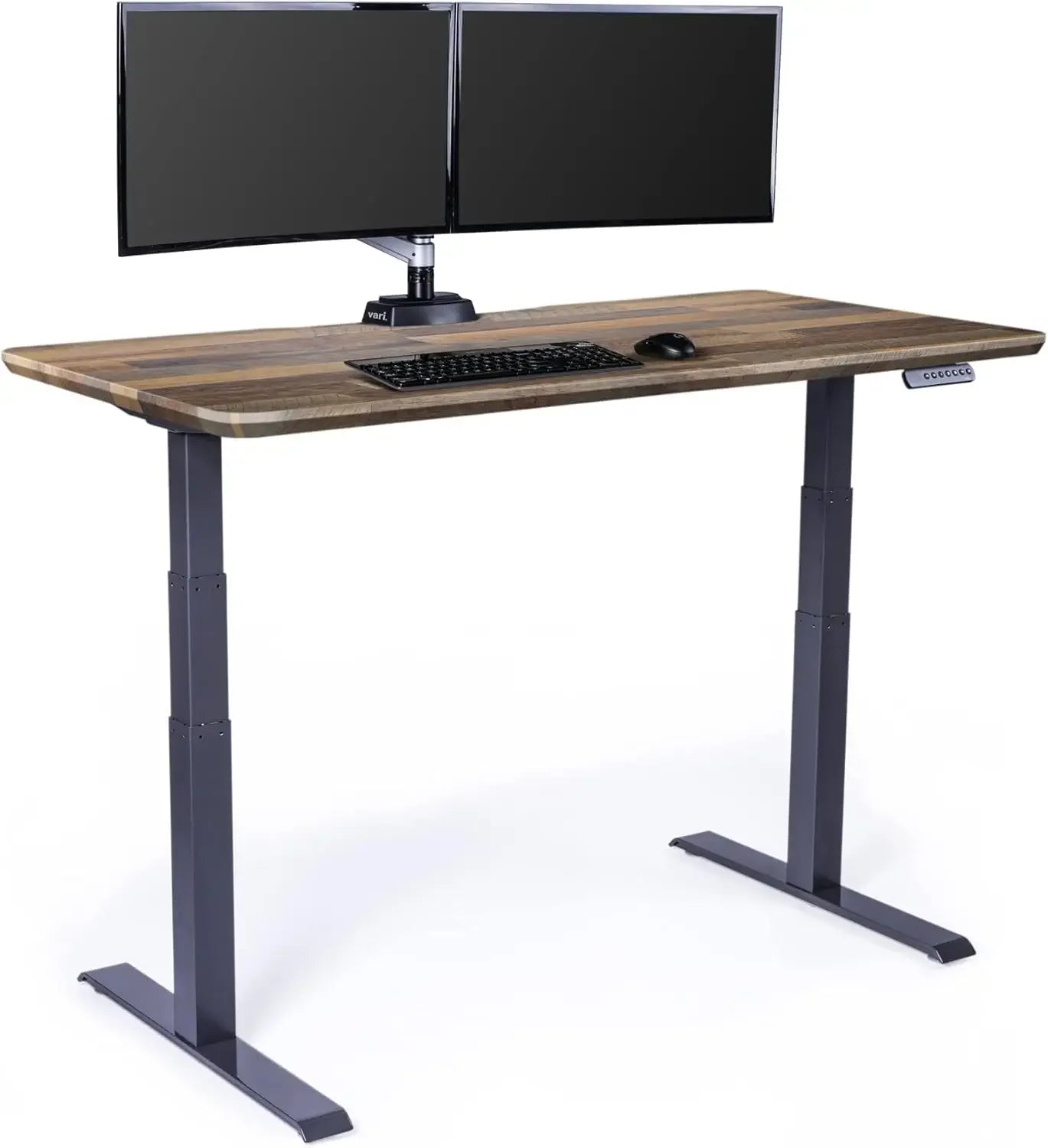Electric Standing Desk with Dual Motor Lift, Memory Presets & T-Style Legs