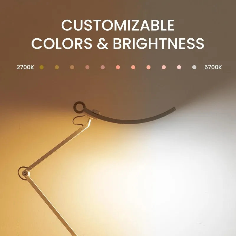 E-Reading Desk Lamp | Adjustable Eye-Care Light for Home Office and Study