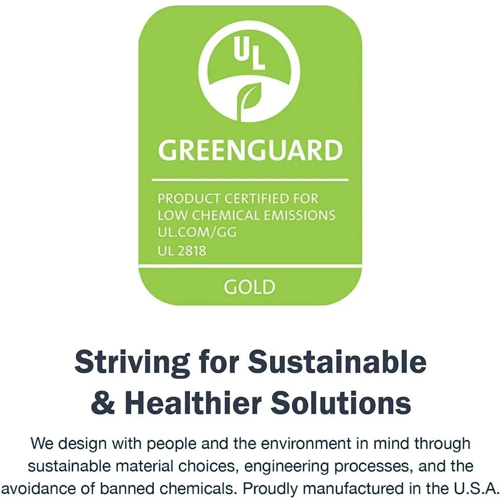 Ergonomic Adjustable Office Chair with Flexible Mesh Back, Charcoal