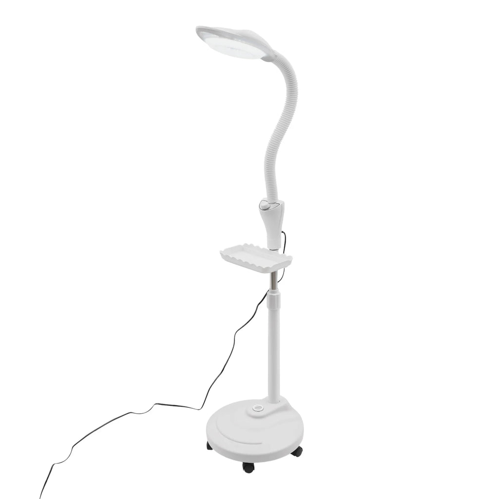 16X Magnifying LED Floor Lamp with Adjustable Height & Brightness – Ideal for Tattoo, Salon, and Home Use