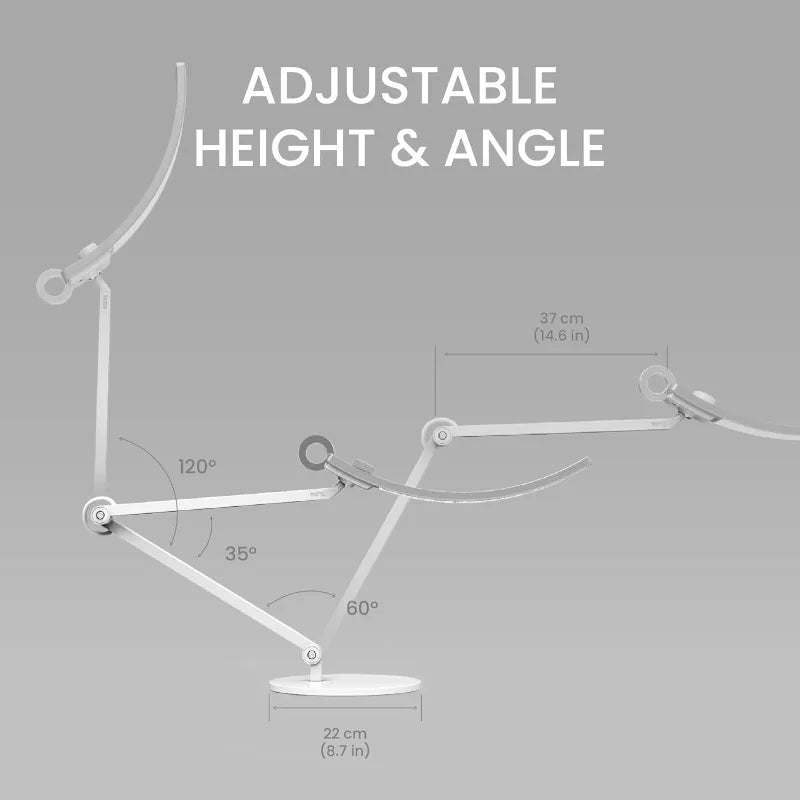 E-Reading Desk Lamp | Adjustable Eye-Care Light for Home Office and Study