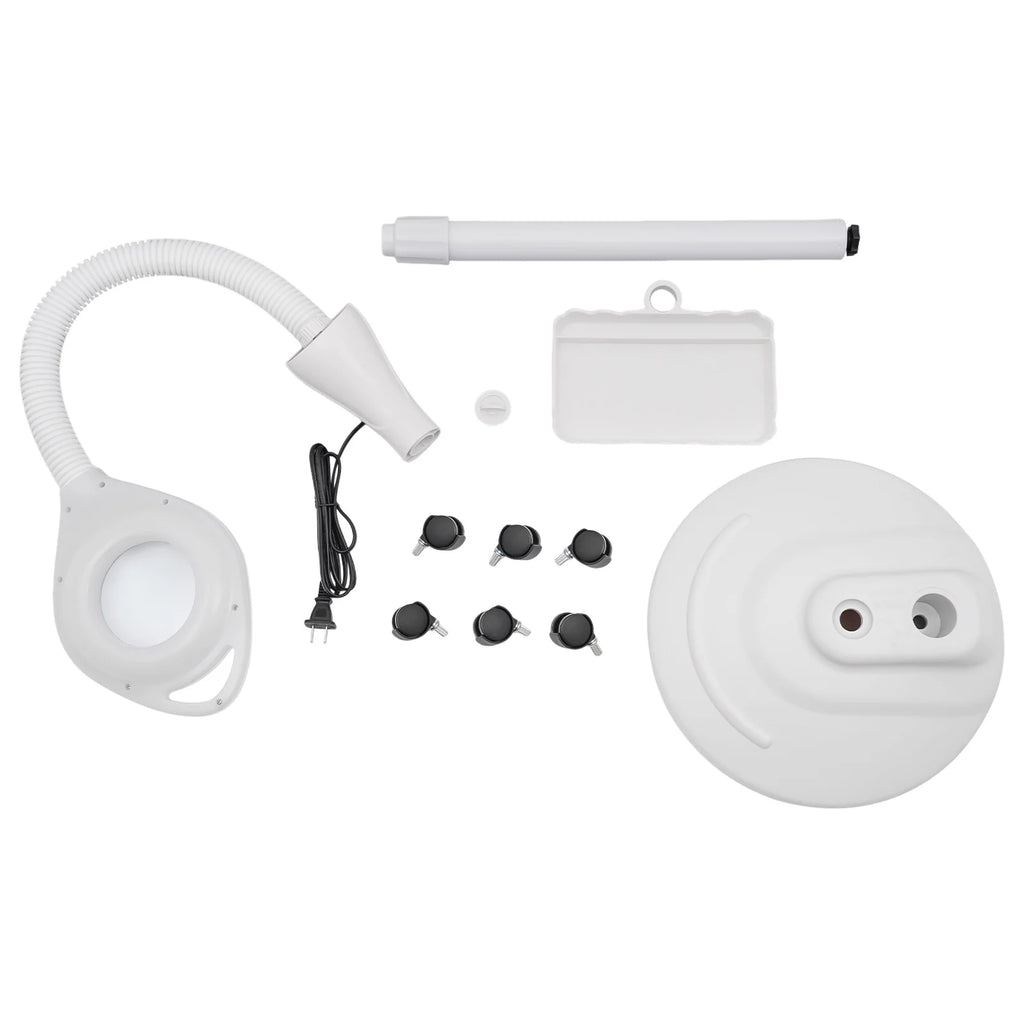 16X Magnifying LED Floor Lamp with Adjustable Height & Brightness – Ideal for Tattoo, Salon, and Home Use