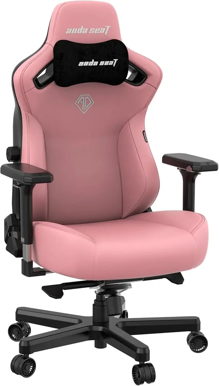 Large Ergonomic Gaming Chair – Premium Leather Office & Gaming Seat with Lumbar Support