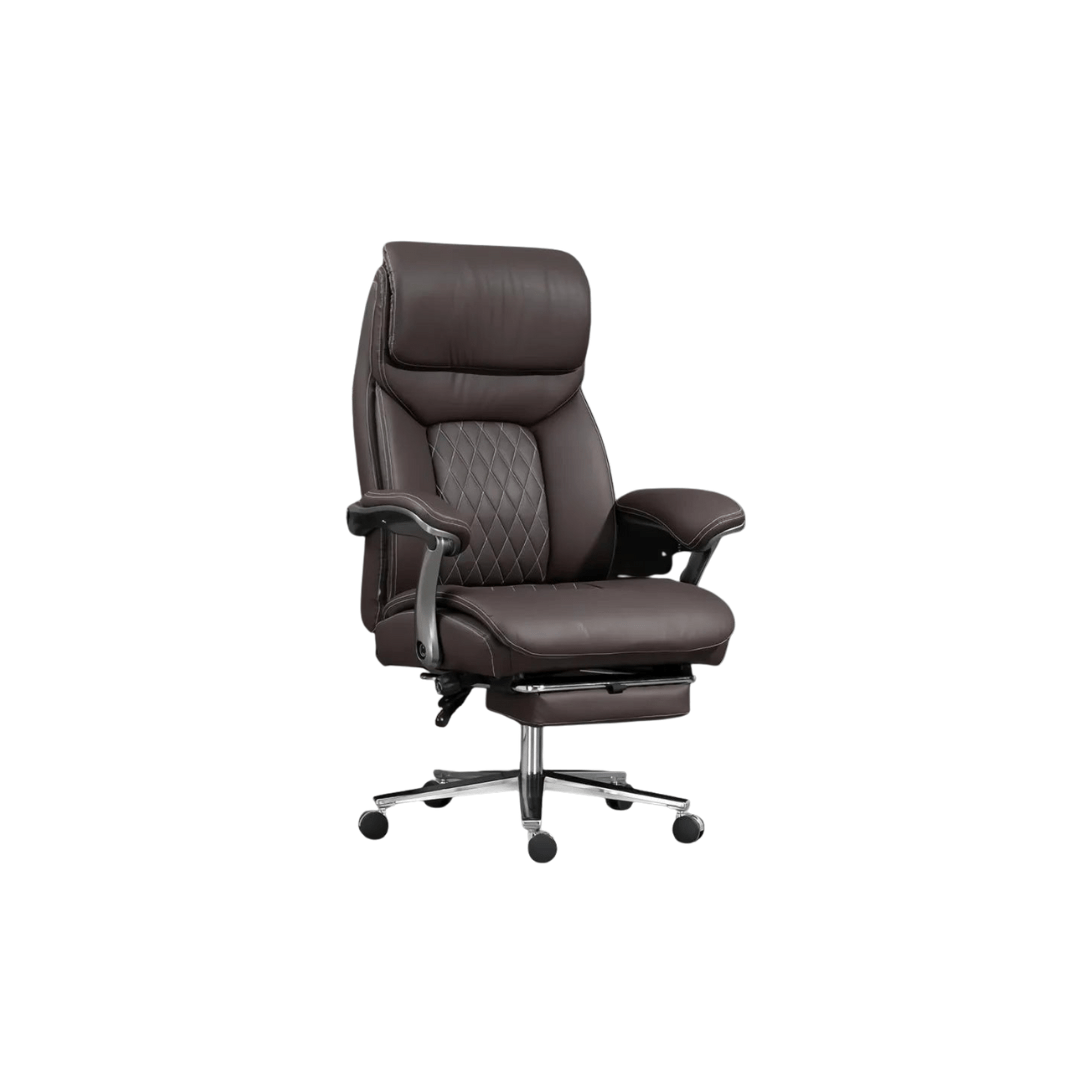 Big and Tall Office Chair – 600 lb Capacity, Extra - Wide Leather Executive Design - Savira Desk - 