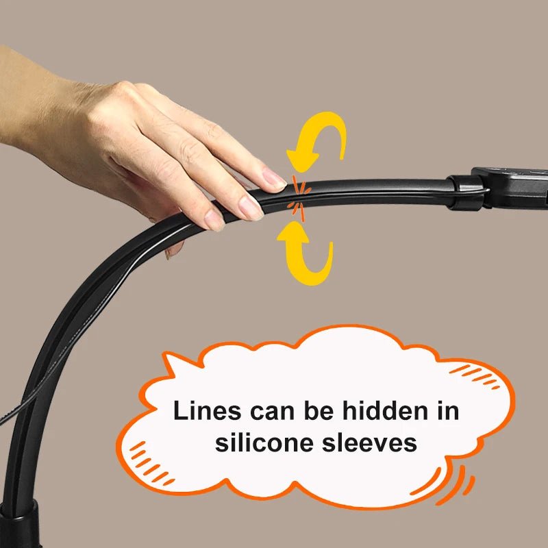 Double Head LED Desk Lamp – 24W Architect Office Light with 5 Color Modes & Adjustable Brightness - Savira Desk - 