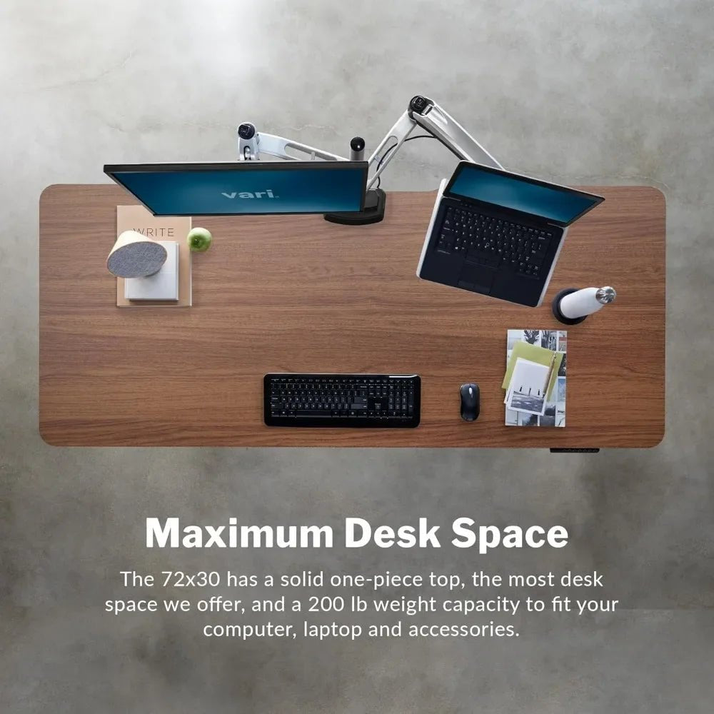 Electric Standing Desk with Dual Motor Lift, Memory Presets & T - Style Legs - Savira Desk - 